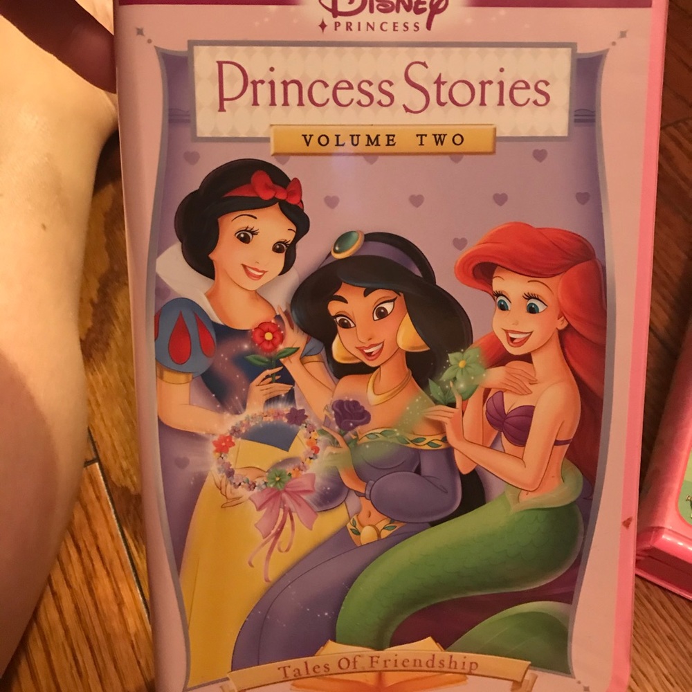 Disney princess vhs